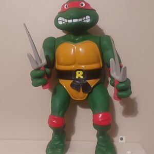 12 InchTeenage Mutant Ninja Turtles Action Figure. Rare 1989! Very Fine!